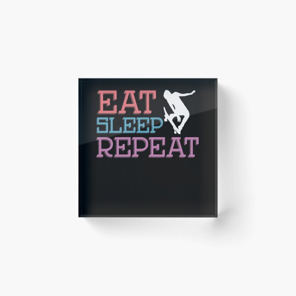 Item preview, Eat Sleep Skateboard Repeat designed and sold by Kieran Abbott.