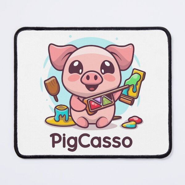 Item preview, PigCasso designed and sold by Aleksandra Marczak.