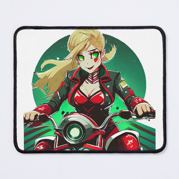 Item preview, Christmas Elf on a Motorbike designed and sold by BADESIGNZZ.