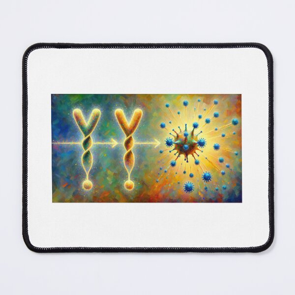 Item preview, Abstract Antibody Evolution designed and sold by PolishedEntropy.