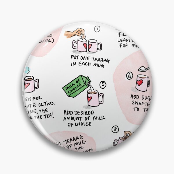 Item preview, How to make a cup of tea designed and sold by SerineTucciArt.