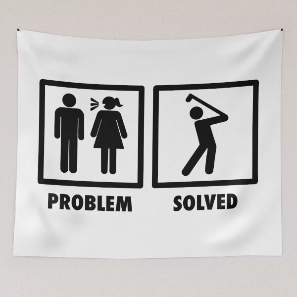 Item preview, Problem Solved Golf Funny  designed and sold by HaleighMade.