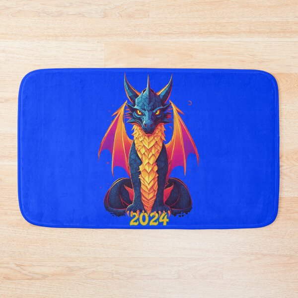 Item preview, Mystical Dragon  Neon Elegance for the Year 2024 designed and sold by leyfinder.