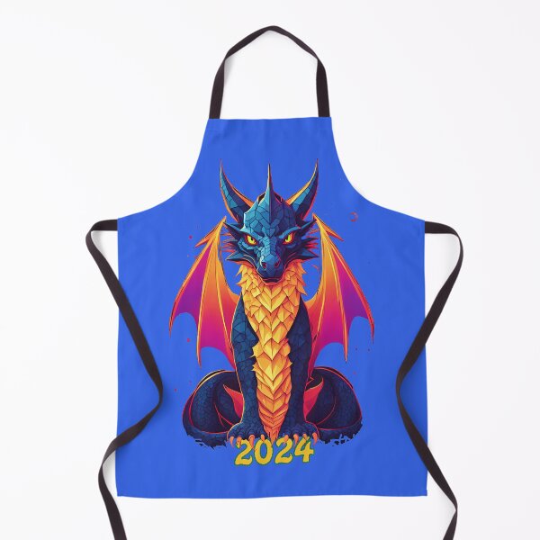 Item preview, Mystical Dragon  Neon Elegance for the Year 2024 designed and sold by leyfinder.