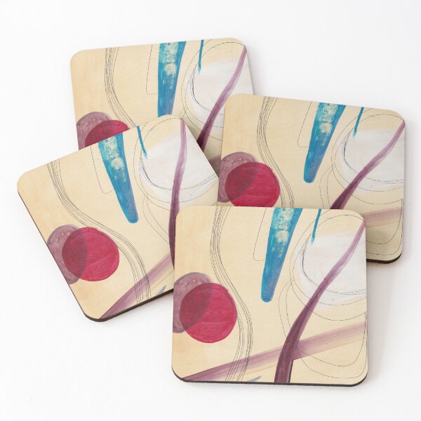 Item preview, Abstract #79F7 | simple shapes abstract painting designed and sold by Marco Paludet.