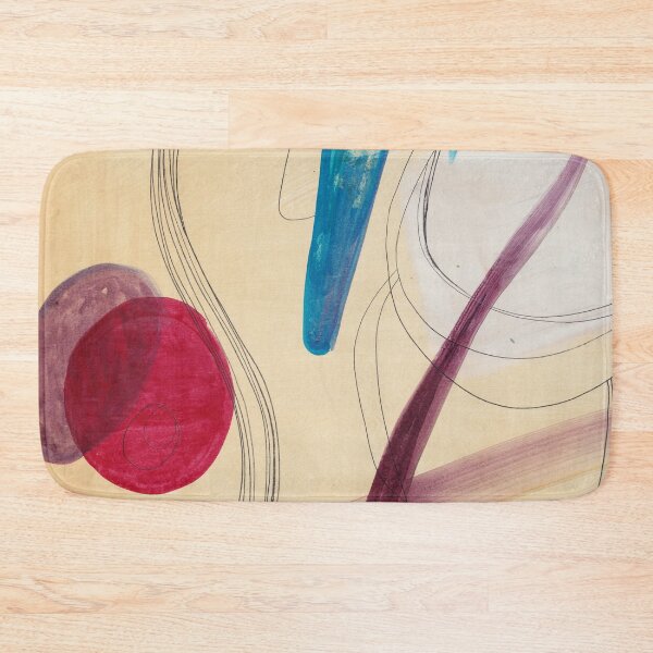 Item preview, Abstract #79F7 | simple shapes abstract painting designed and sold by Marco Paludet.
