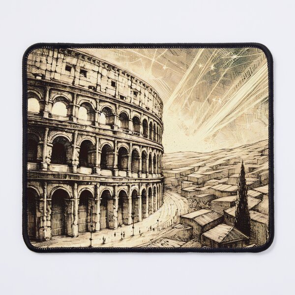 Item preview, Starry Night Over Ancient Colosseum designed and sold by PictorialWhimsy.