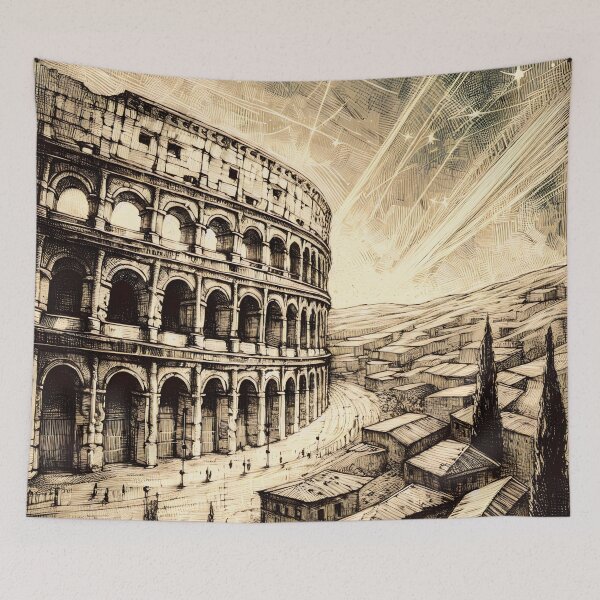 Item preview, Starry Night Over Ancient Colosseum designed and sold by PictorialWhimsy.