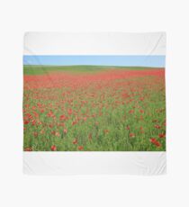 Poppy Field of Remembrance - Professional Photo Scarf
