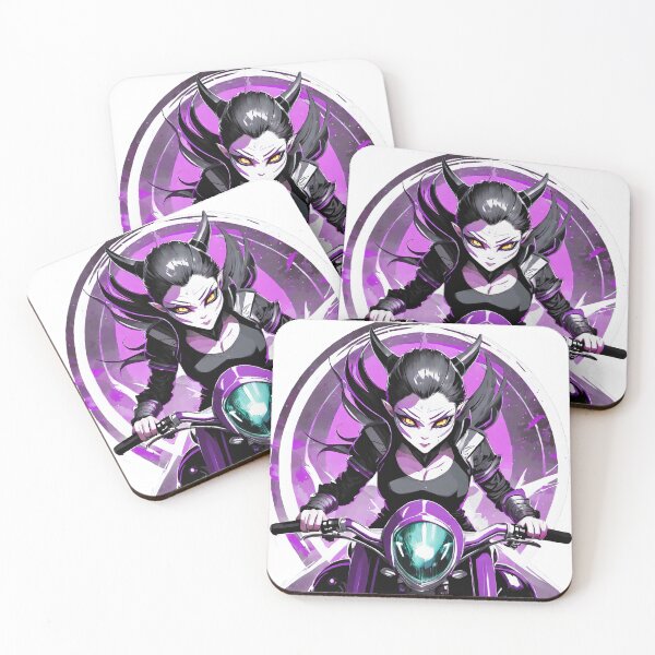 Item preview, Female Vampire Biker designed and sold by BADESIGNZZ.