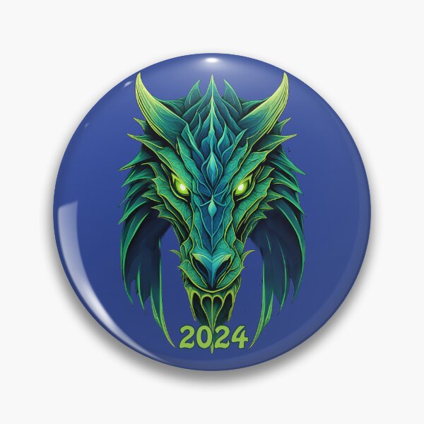 Item preview, Mystical Dragon  Neon Elegance for the Year 2024 designed and sold by leyfinder.