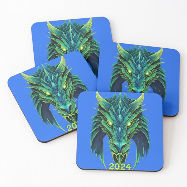 Item preview, Mystical Dragon  Neon Elegance for the Year 2024 designed and sold by leyfinder.