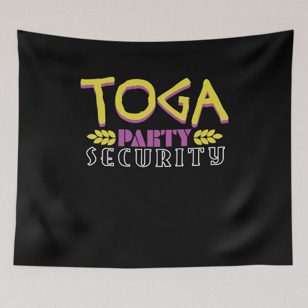 Item preview, Toga Party Security Roman Greek Frat College Party  designed and sold by Kieran Abbott.