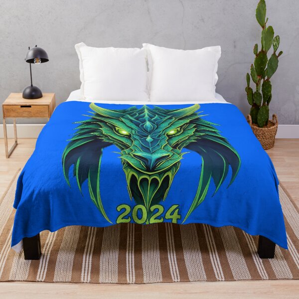 Item preview, Mystical Dragon Neon Elegance for the Year 2024 designed and sold by leyfinder.