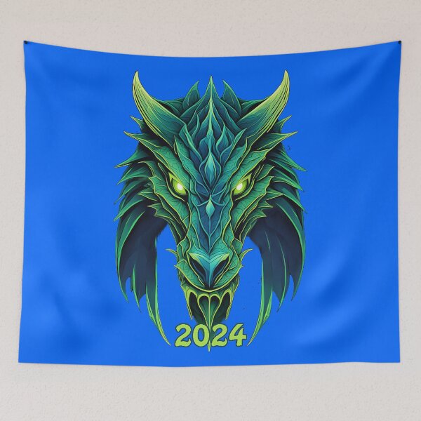 Item preview, Mystical Dragon  Neon Elegance for the Year 2024 designed and sold by leyfinder.