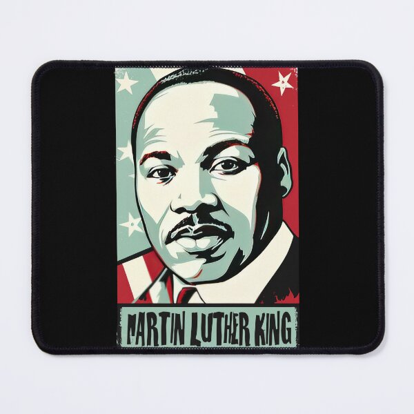 Item preview, Martin Luther King Jr., Famous historical figures, high-quality poster designed and sold by Emaga Digital Studio.