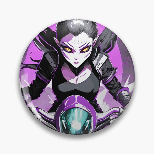 Item preview, Female Vampire Biker designed and sold by BADESIGNZZ.