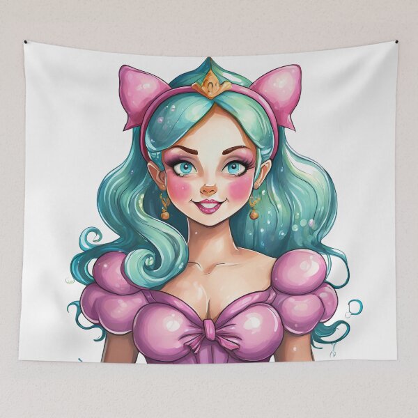 Item preview, princess bubblegum designed and sold by WAJEDART.