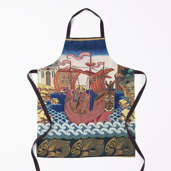 Item preview, Saints Boris and Gleb On The Ship - Ivan Bilibin designed and sold by forgottenbeauty.