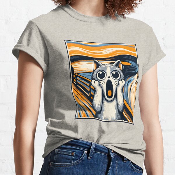 Item preview, Purrtrait Meowsterpiece - Funny Cat Parody of Classic Art  designed and sold by ZeLittleFamily.