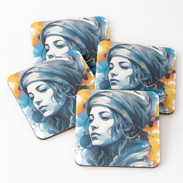 Item preview, pintura hermosa de mujer en oleo designed and sold by norachiang.