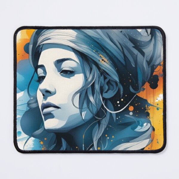 Item preview, pintura hermosa de mujer en oleo designed and sold by norachiang.