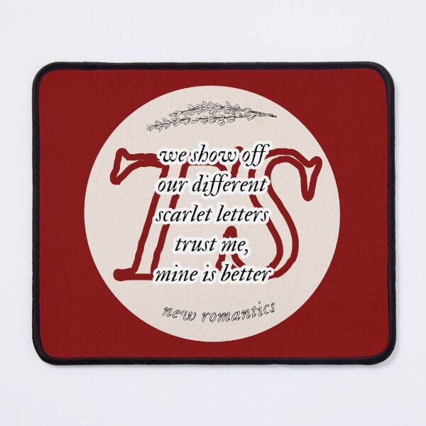 Item preview, My Scarlet Letter is Better Queer Lyric Art designed and sold by Parasocialite.