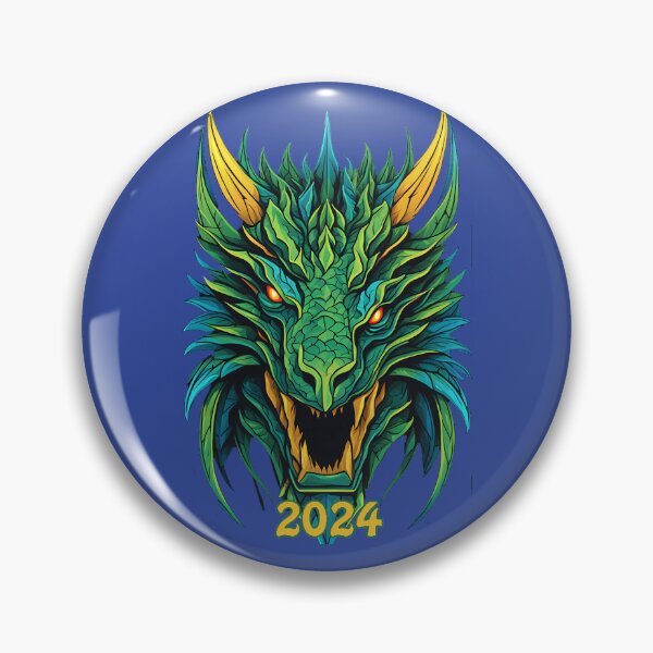 Item preview, Mystical Dragon  Neon Elegance for the Year 2024 designed and sold by leyfinder.