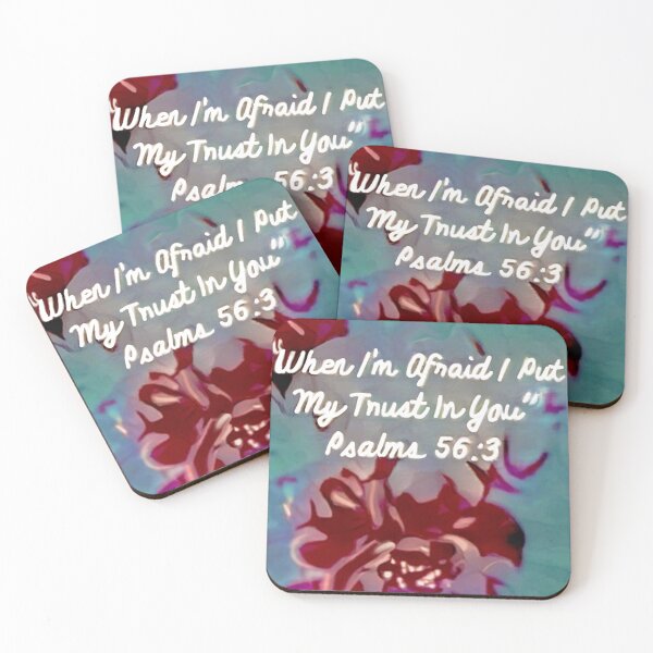 Item preview, "When I'm Afraid I Put My Trust In You" Psalms 56:3 designed and sold by IvaRenee.