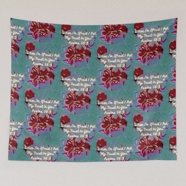 Item preview, "When I'm Afraid I Put My Trust In You" Psalms 56:3 designed and sold by IvaRenee.