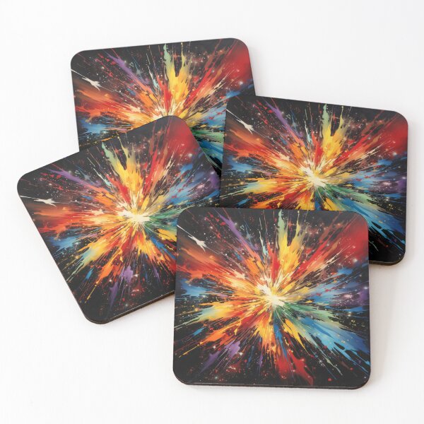 Item preview, Explore "Simplistic & Minimalistic Star Collision Art" designed and sold by ArtificialGenes.