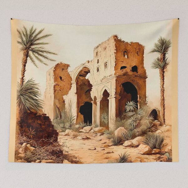 Item preview, An Abandoned Ancient City In Africa designed and sold by LanaGustavsson.