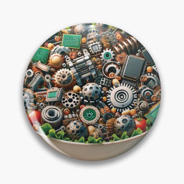 Item preview, Salad for Robots designed and sold by Doctor-Tony.