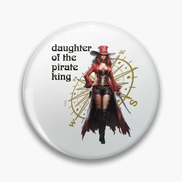 Item preview, Daughter of the pirate king designed and sold by StudioARTHUR.