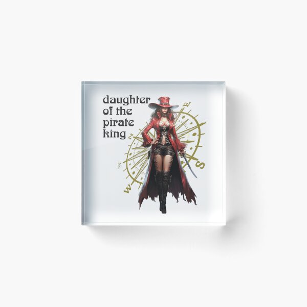 Item preview, Daughter of the pirate king designed and sold by StudioARTHUR.