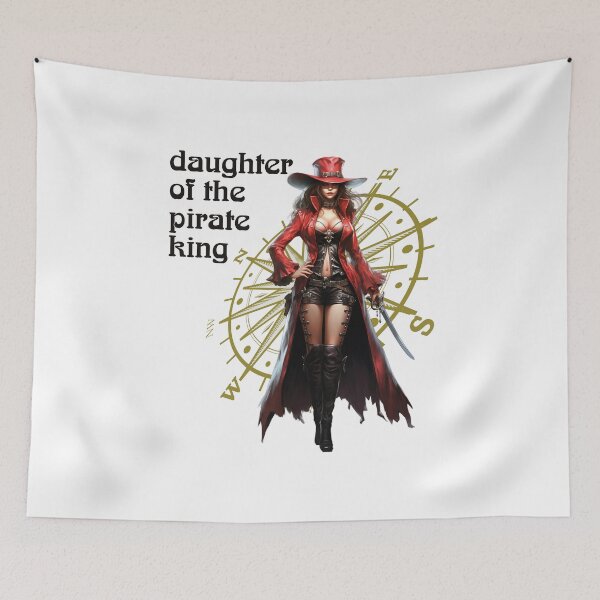 Item preview, Daughter of the pirate king designed and sold by StudioARTHUR.