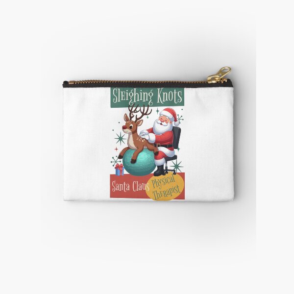 Artikelvorschau, Der Weihnachtsmann als Physiotherapeut zu Weihnachten entworfen und verkauft von QuirkPrint.
