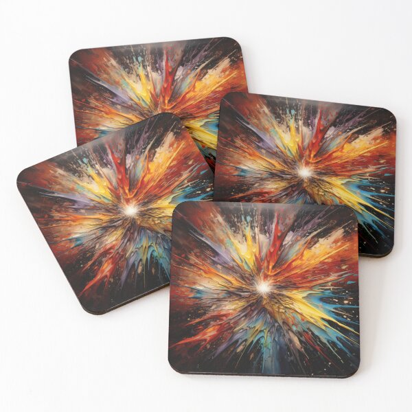 Item preview, Explore "Simplistic & Minimalistic Star Collision Art" designed and sold by ArtificialGenes.