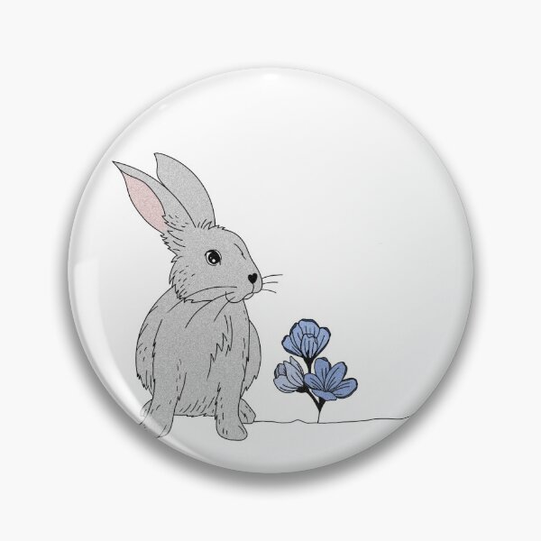 Item preview, Super cute floral bunny  designed and sold by floraljane.