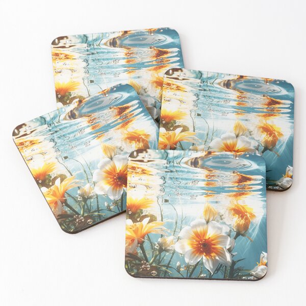 Item preview, Daisies Underwater Photograph designed and sold by ScorpiosGraphx.
