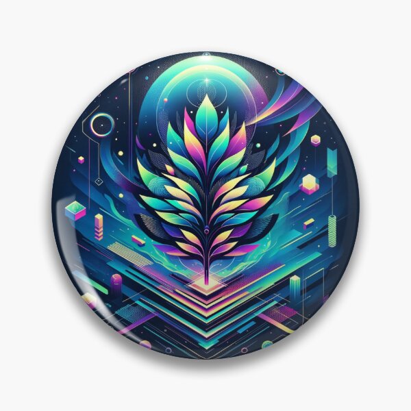 Item preview, Neon Nightfall: Enchanted Tree in Starlit Sky designed and sold by KooperGay.