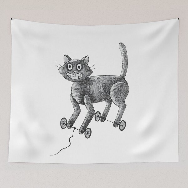 Item preview, Creepy Cat, Nightmare Smile Toys  designed and sold by Katarzyna Dembek.
