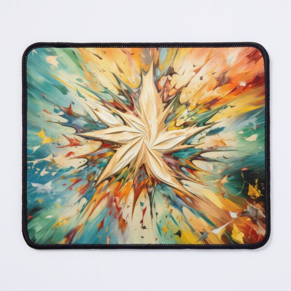 Item preview, Explore "Simplistic & Minimalistic Star Collision Art" designed and sold by ArtificialGenes.