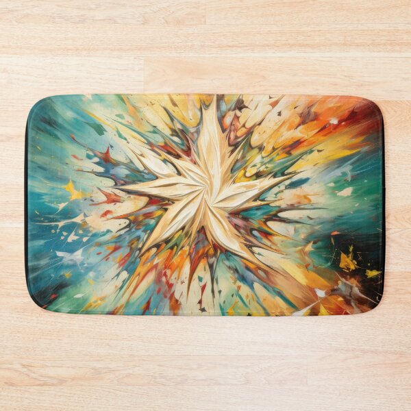 Item preview, Explore "Simplistic & Minimalistic Star Collision Art" designed and sold by ArtificialGenes.
