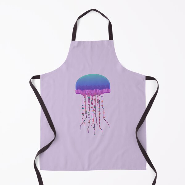 Item preview, Pixelated Jellyfish designed and sold by Midnight Garden.