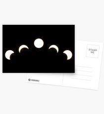 Mond Phase Postkarten