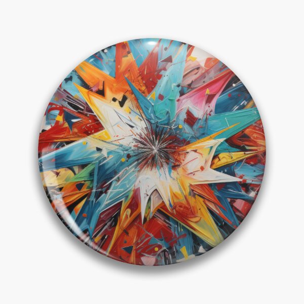 Item preview, Explore "Simplistic & Minimalistic Star Collision Art" designed and sold by ArtificialGenes.