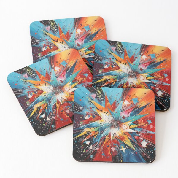 Item preview, Explore "Simplistic & Minimalistic Star Collision Art" designed and sold by ArtificialGenes.