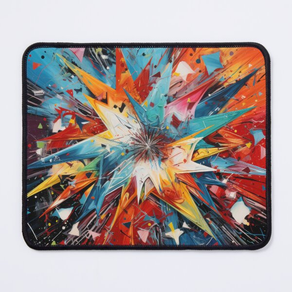 Item preview, Explore "Simplistic & Minimalistic Star Collision Art" designed and sold by ArtificialGenes.