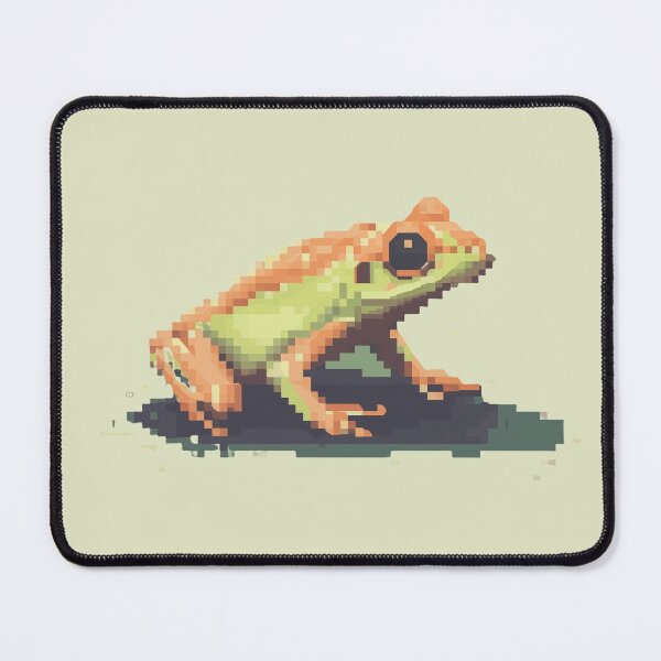 Item preview, Pixelated Frog designed and sold by Midnight Garden.